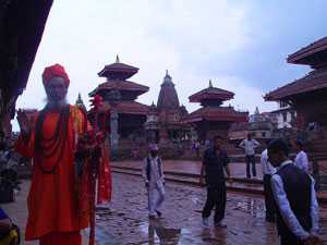 Sadhu in Kathmandu